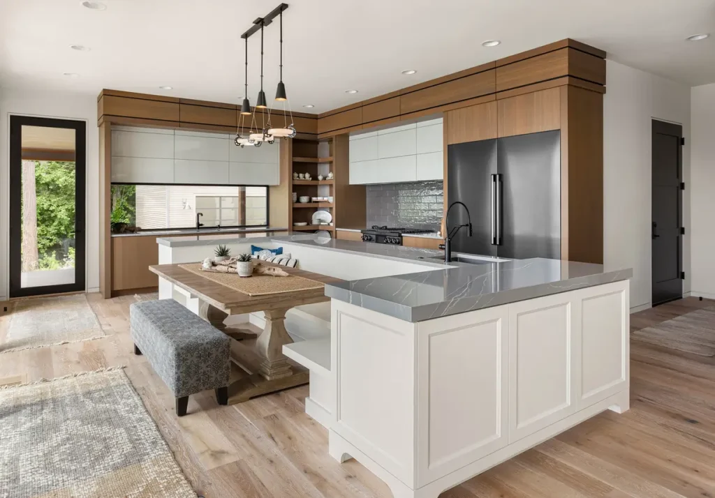 Kitchen Island With Inner sitting area by Gator 1